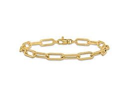 CHEVAL PAPPERCLIP LINK BRACLET GOLD