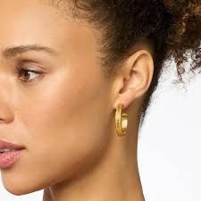 MADISON HOOP GOLD SMALL