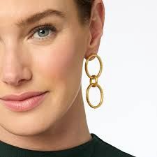 CATALINA DUO LINK EARRING GOLD
