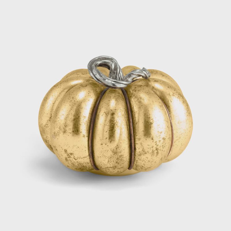 GLASS PUMPKIN MEDIUM