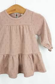 BELLA DRESS ROSE 6-12M