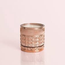 PINK GRAPEFRUIT &amp; PROSECCO GILDED JAR CANDLE