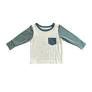 COLORBLOCK POCKET SHIRT ICEBERG 6-12M