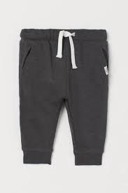 BOY&#39;S JOGGERS DARK GRAY 12-18M