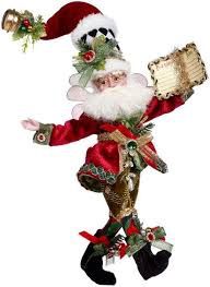 CHECKING HIS LIST FAIRY SMALL 10&quot;