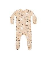 BAMBOO ZIP FOOTIE HALLOWEEN 0-3M