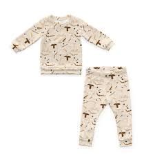 BAMBOO PAJAMA SET HALLOWEEN 2-3YR