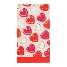 GUEST TOWEL LOVE NOTES 20/PKG
