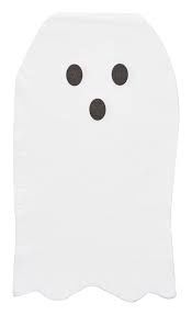 GHOST DIE CUT GUEST TOWEL BOO TREATS