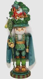 17.5&quot; 5 GOLDEN RINGS NUTCRACKER