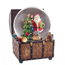 100MM MUSICAL SANTA WATERGLOBE