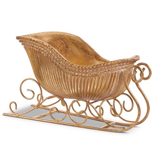 GOLD RIBBED SLEIGH