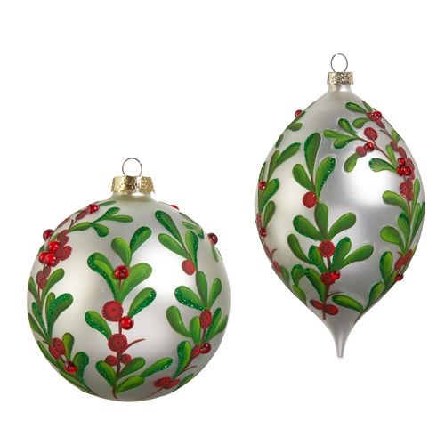 BOTANICAL ORNAMENT ASST