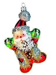 SANTA LEAPER ORNAMENT