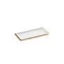 GOLD TRIMMED TRAY SM
