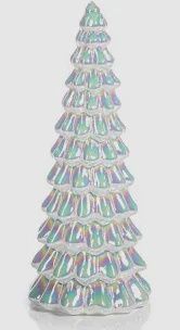 WHITE RAINBOW LUSTER TREE LG