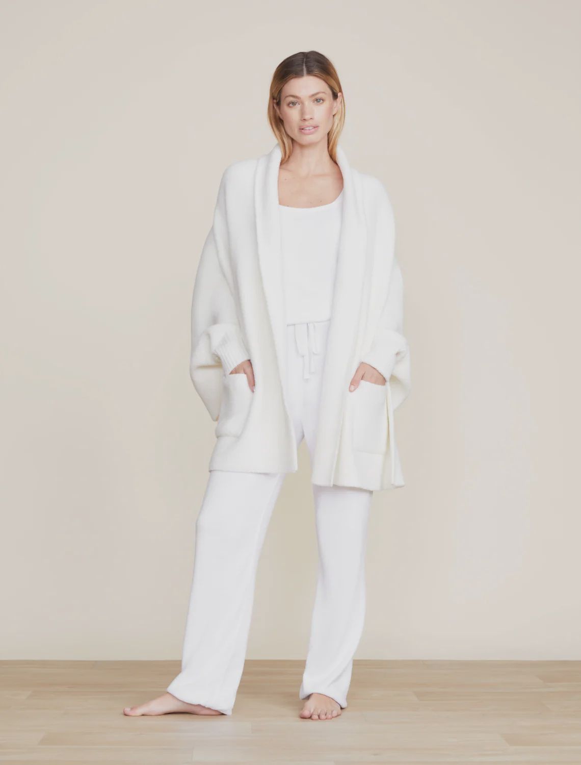 COZY CHIC BLANKET WRAP PEARL