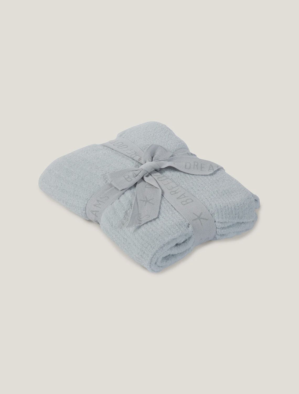 BLUE RIBBED BLANKET