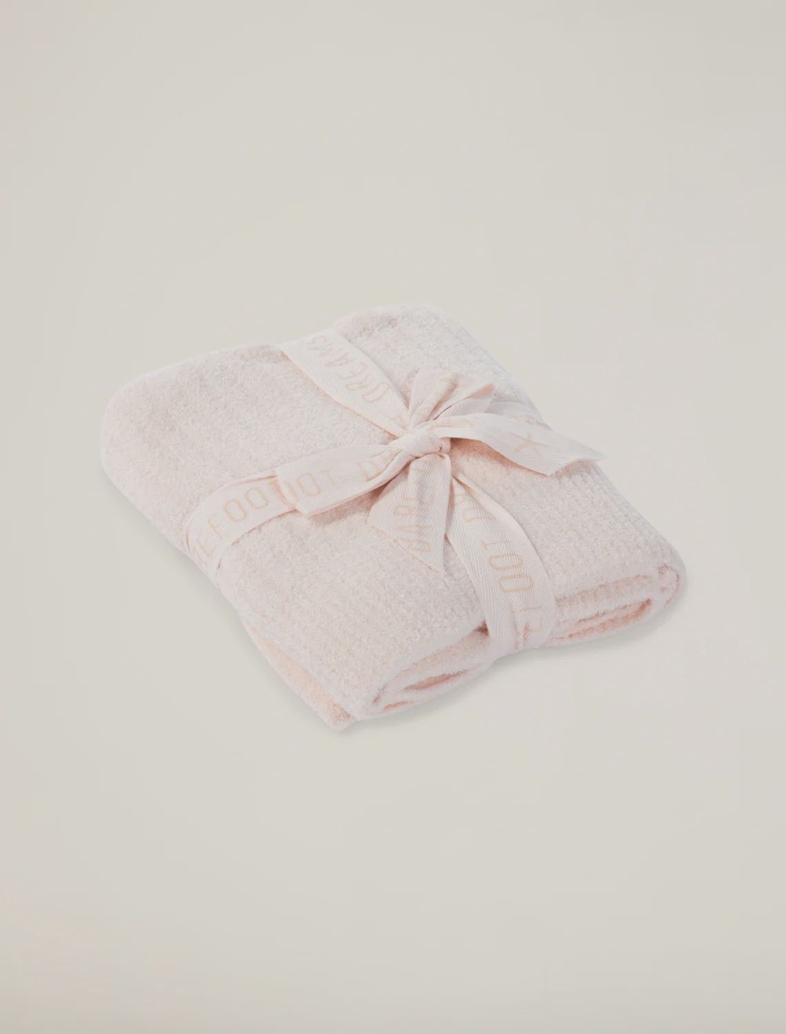 PINK RIBBED BLANKET