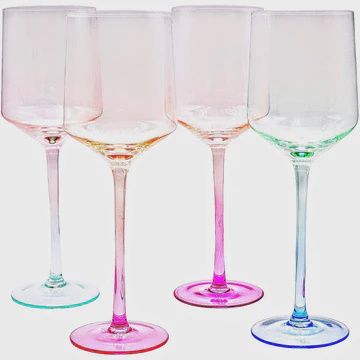 MEZCLADA HANDBLOWN WINE GLASS