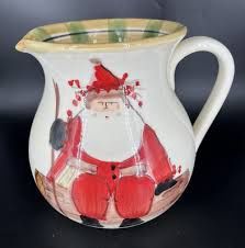 OLD ST. NICK WATER PITCHER