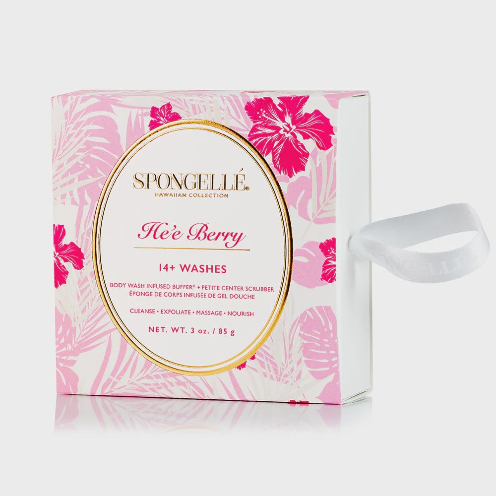 SPONGELLE HE&#39;E BERRY BODY BUFFER HAWAIIAN COLLECTION