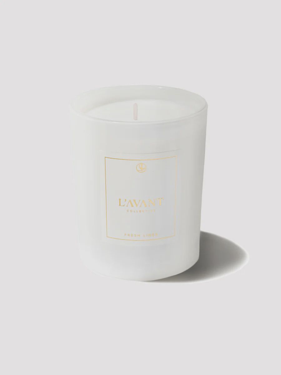 L&#39;AVANT FRESH LINEN CANDLE 8 OZ