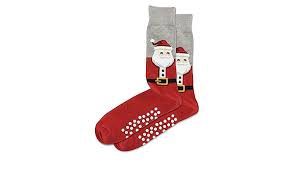 SOCK SANTA GREY
