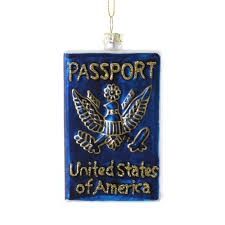 U.S. PASSPORT ORNAMENT