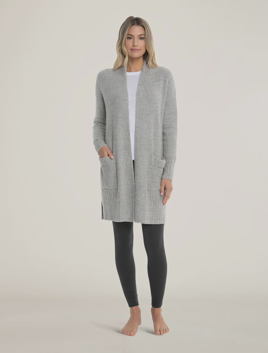 SMALL PEWTER LONG WEEKEND CARDI