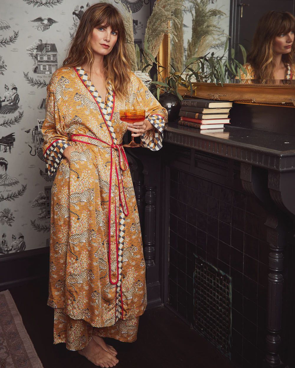 BAGHEERA TOBACCO ROBE LG/XLG