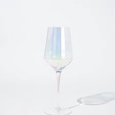 FROSTED WINE GLASS SET OF 4