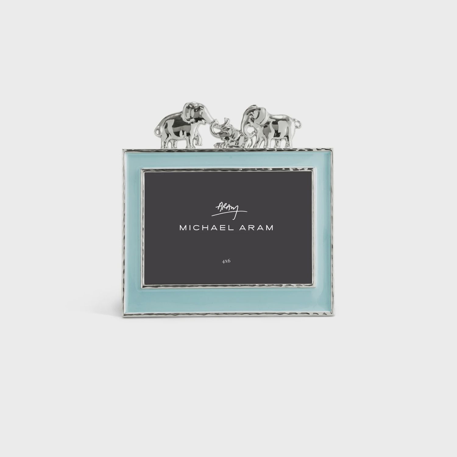 ELEPHANT 4 x 6 FRAME BLUE