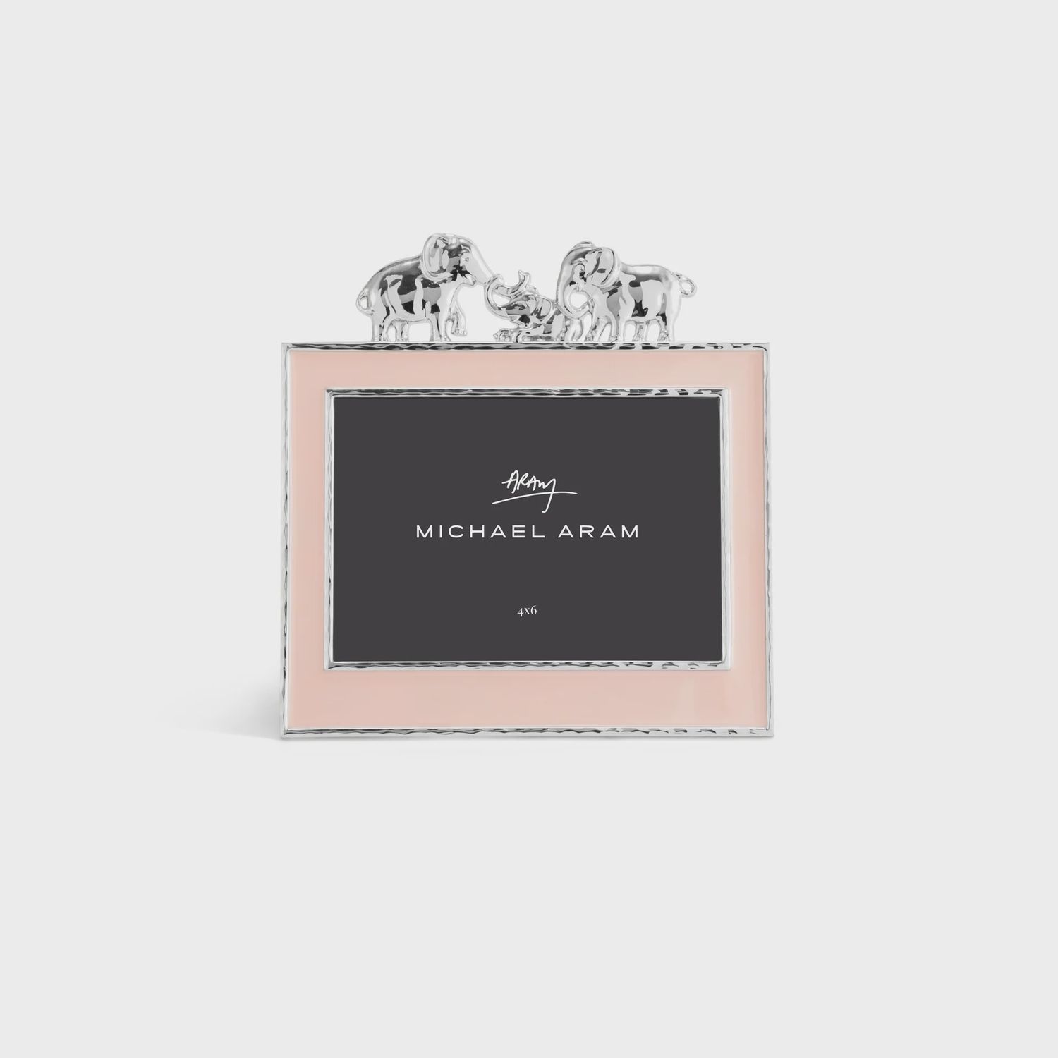 ELEPHANT 4 x 6 PINK FRAME