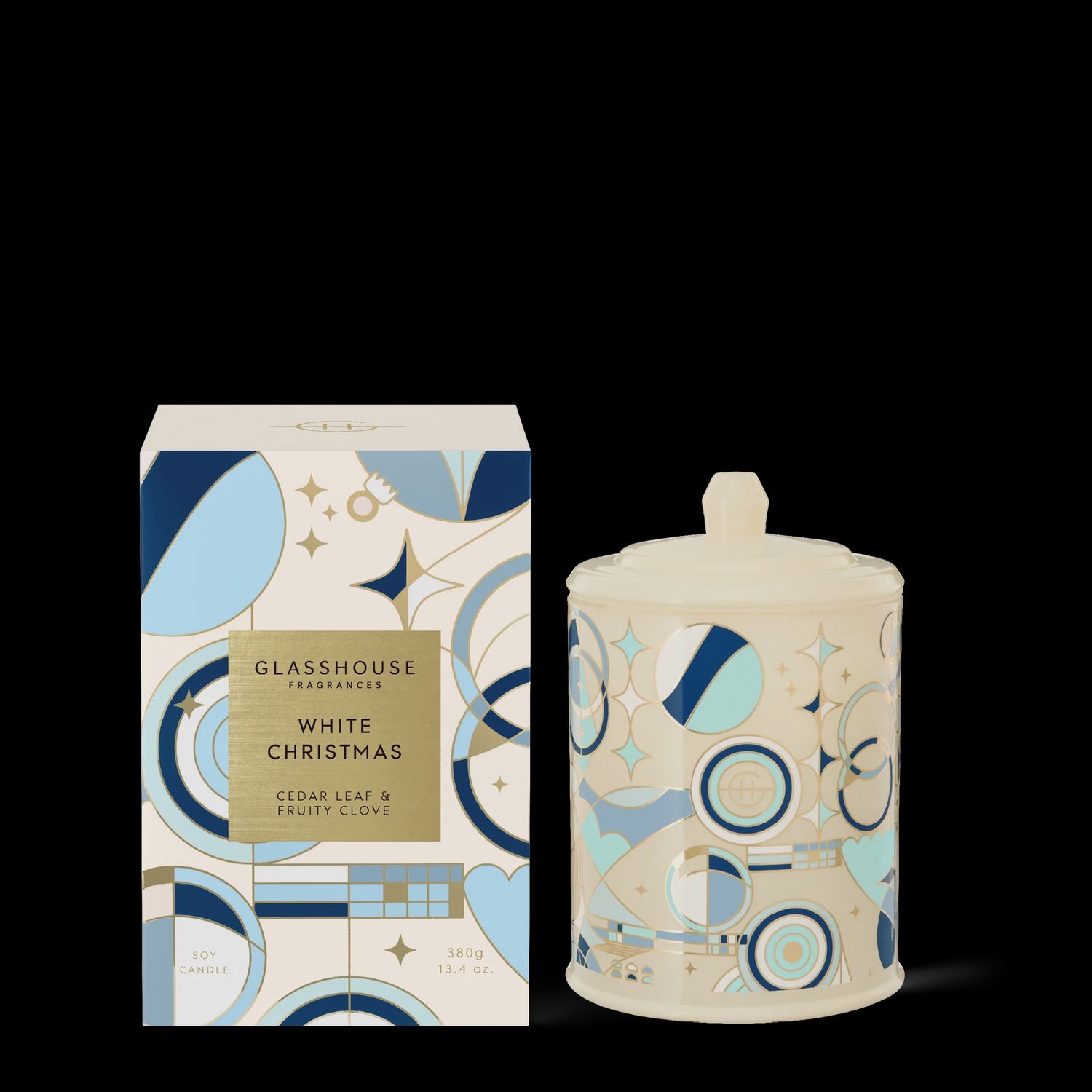 WHITE CHRISTMAS CANDLE