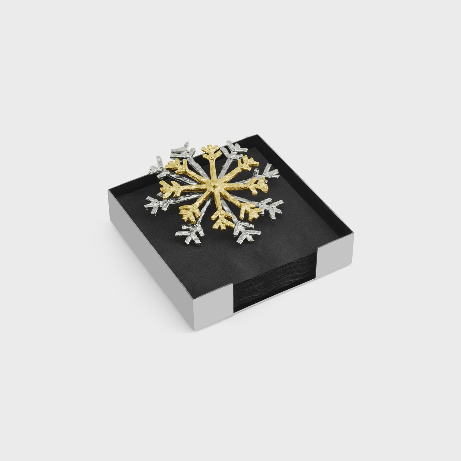 SNOWFLAKE COCKTAIL NAPKIN HOLDER