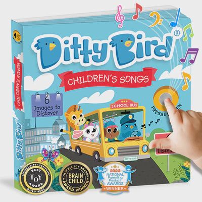 BOOK DITTY BIRD CHILDREN&#39;S SONGS