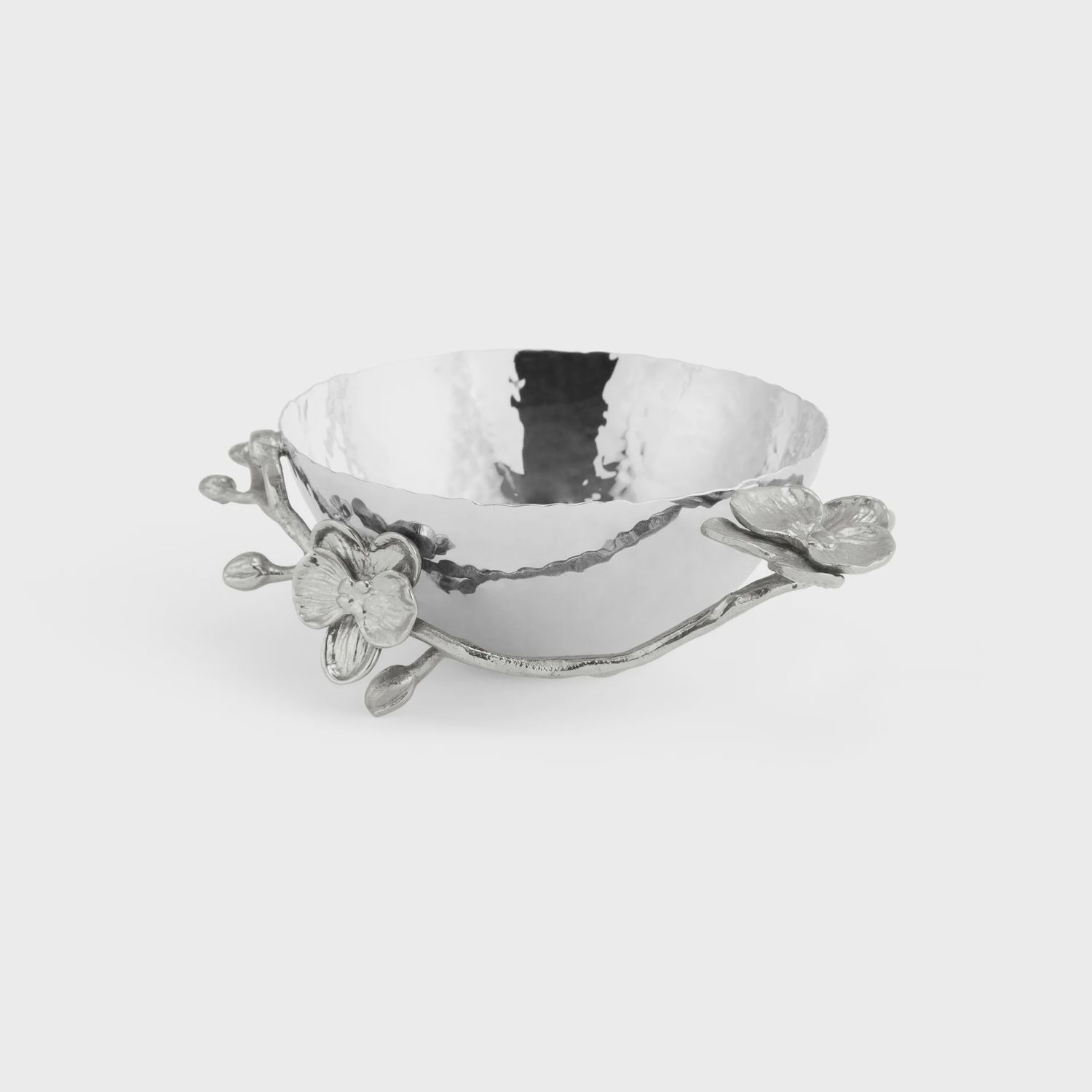 WHITE ORCHID NUT DISH