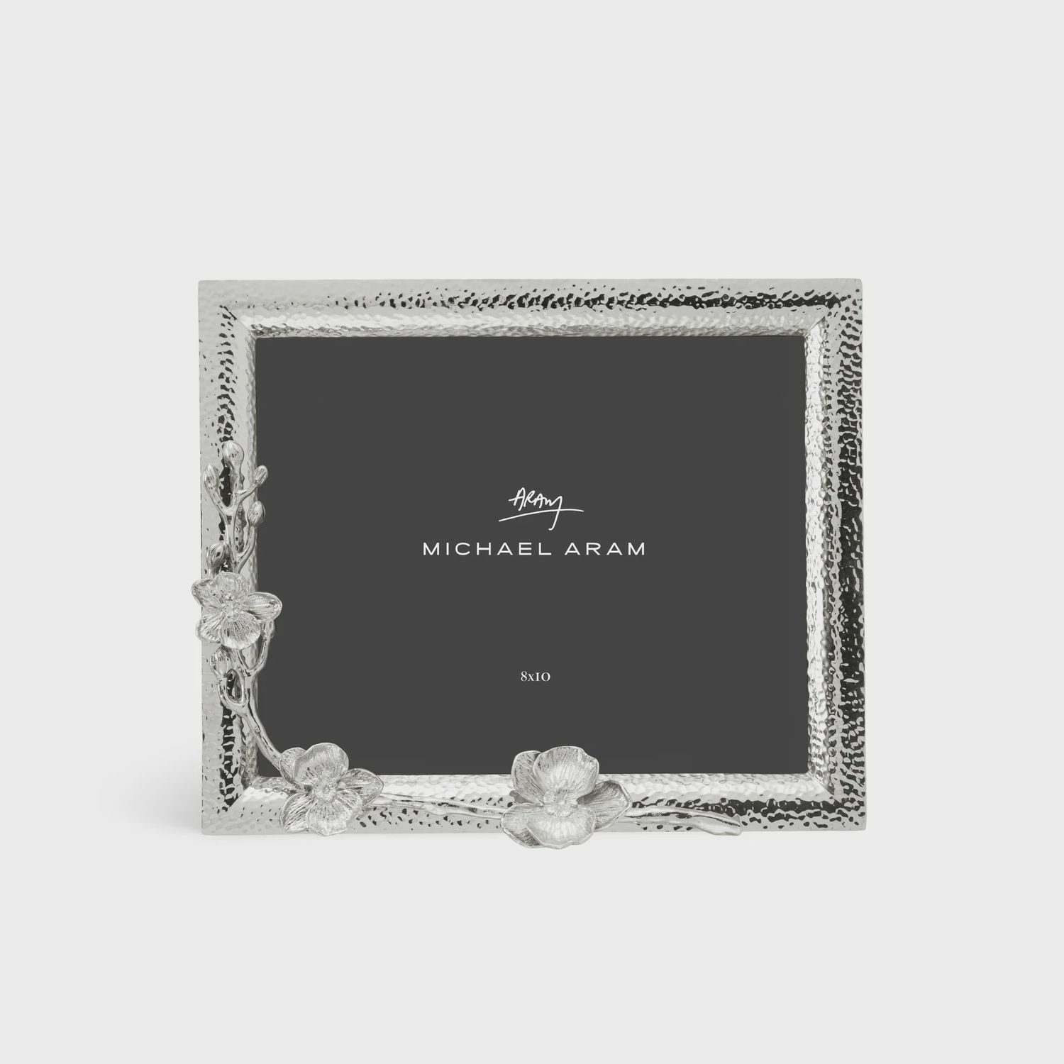 WHITE ORCHID FRAME 8X10