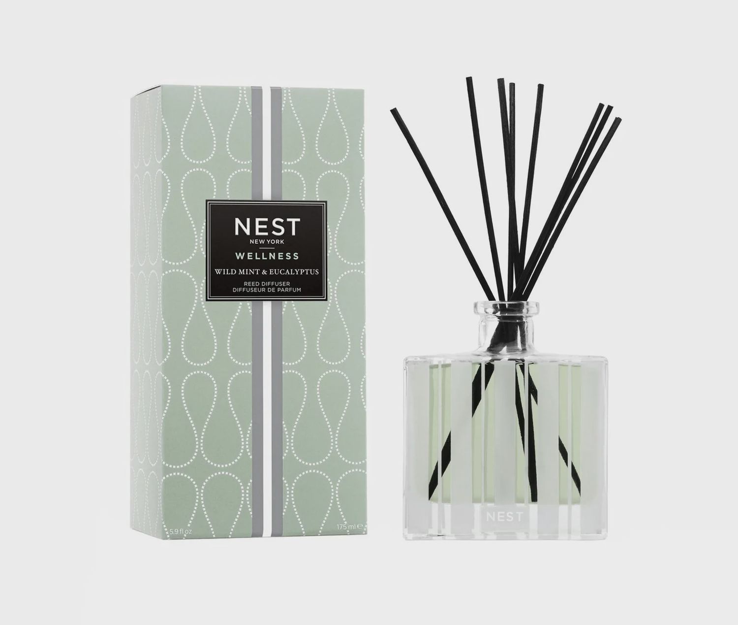 WILD MINT &amp; EUCALYPTUS REED DIFFUSER