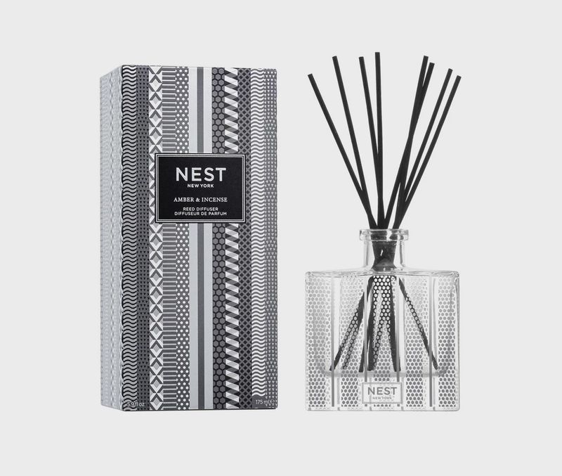 AMBER &amp; INCENSE REED DIFFUSER
