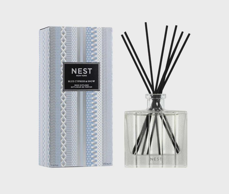 BLUE CYPRESS &amp; SNOW REED DIFFUSER