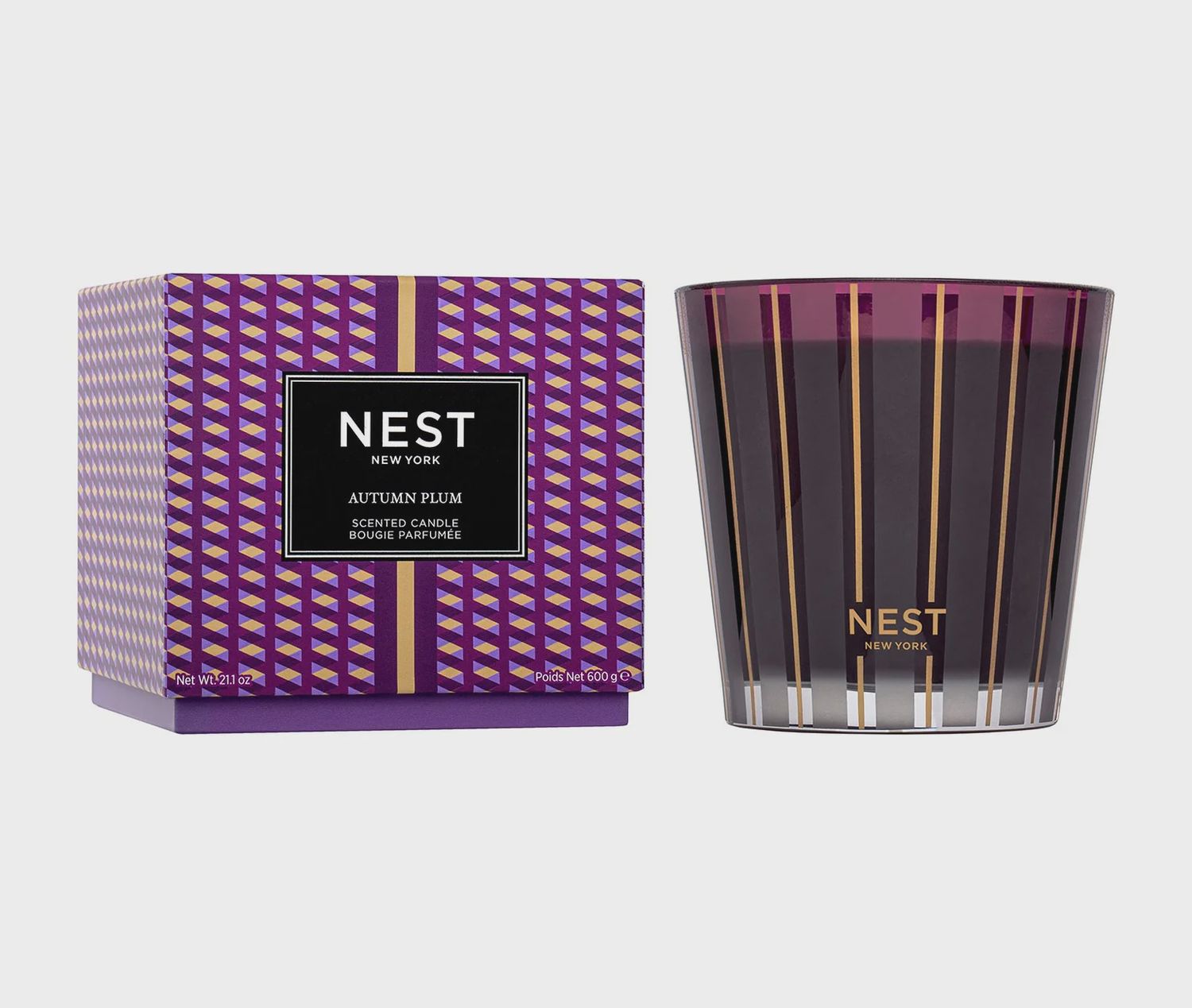 AUTUMN PLUM 3-WICK CANDLE