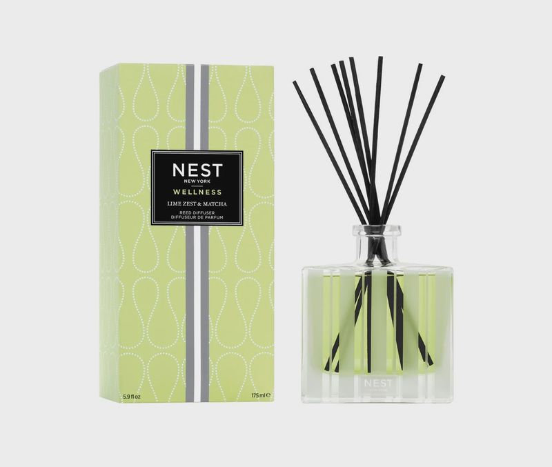 LIME ZEST &amp; MATCHA REED DIFFUSER