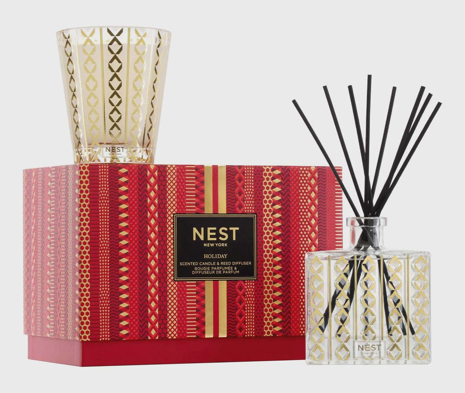 HOLIDAY CLASSIC CANDLE &amp; DIFFUSER SET