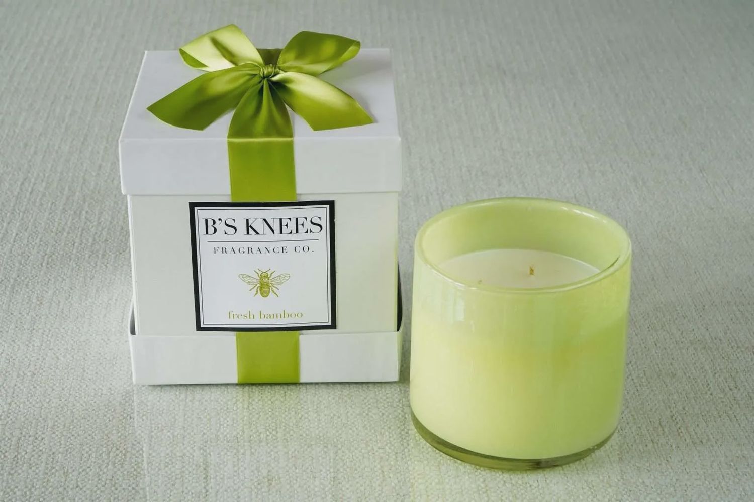 3 WICK FRESH BAMBOO CANDLE