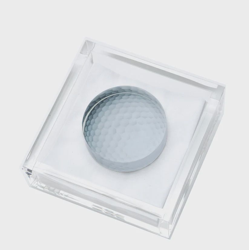 COCKTAIL NAPKIN HOLDER - GOLF BALL