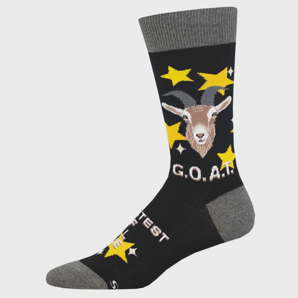 GOAT BLACK SOCKS