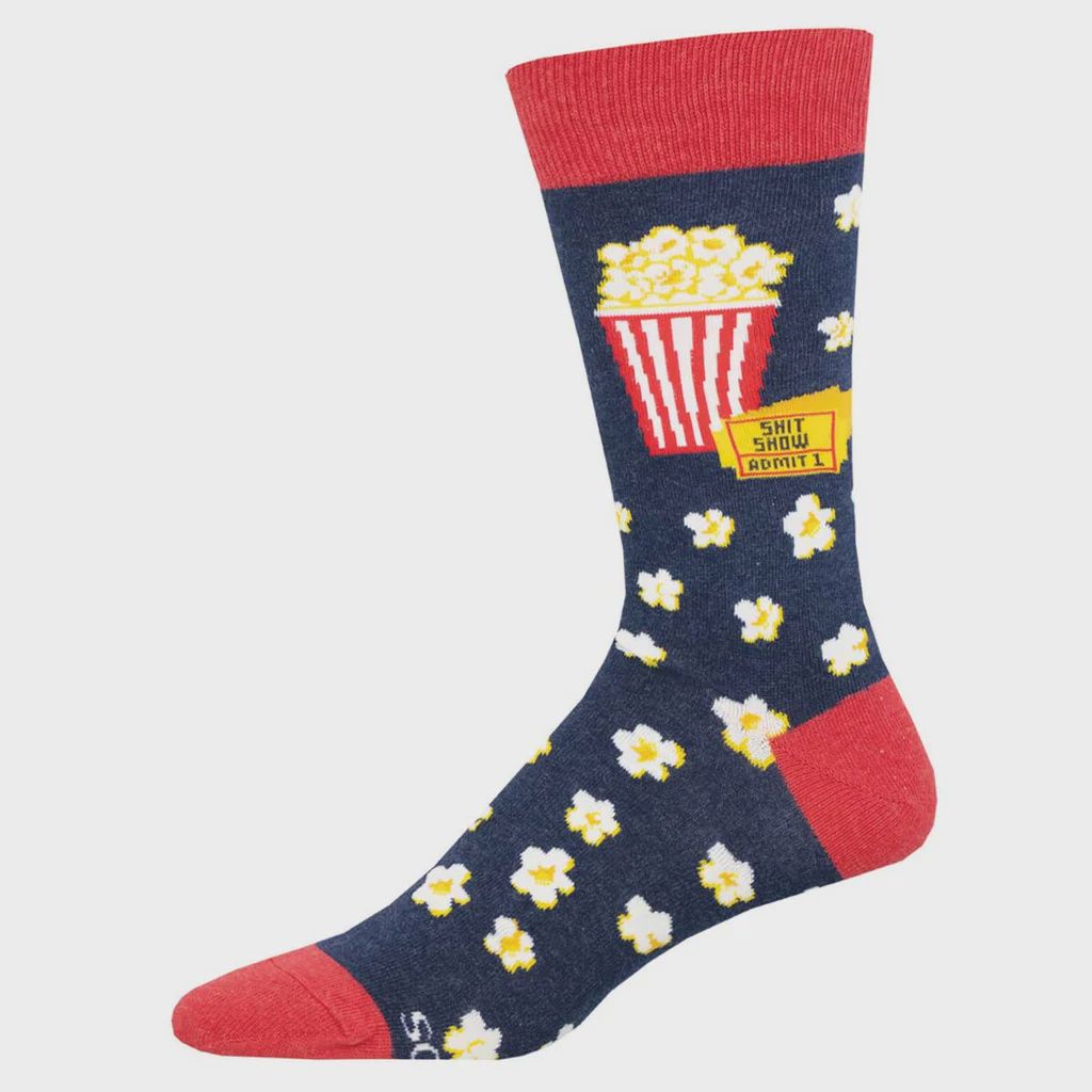 SHIT SHOW NAVY SOCKS