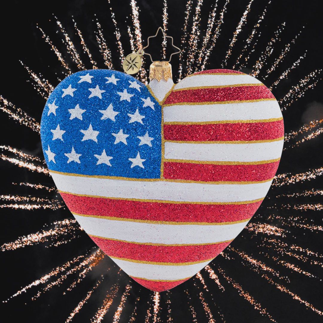 HEART OF AMERICA ORNAMENT